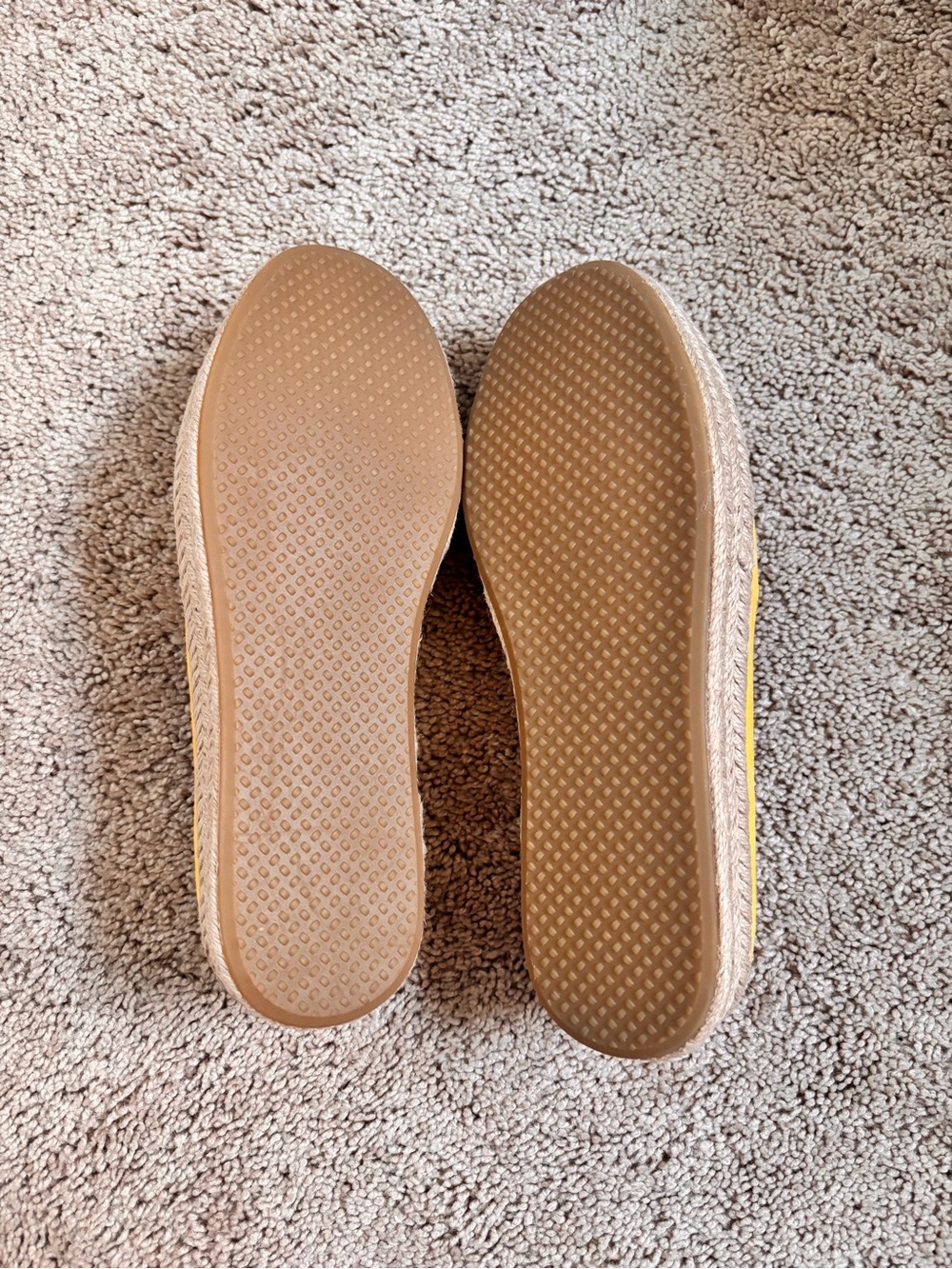 TOMS Yellow Canvas Slip-On Loafers for Women - Picture 2 of 6